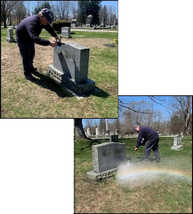 Headstone Cleaning Maine